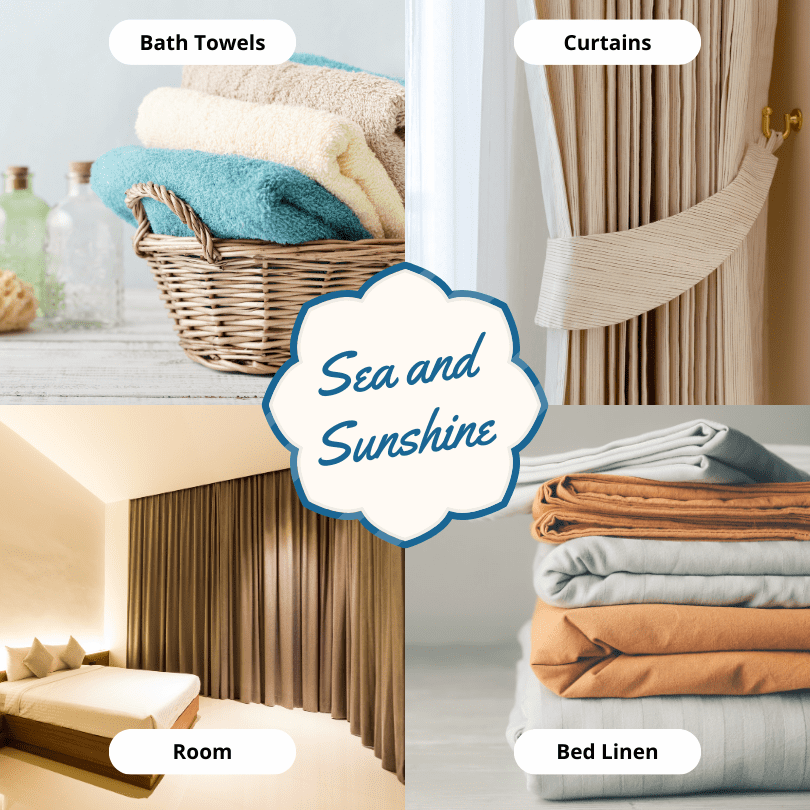 Sea and Sunshine Air Spray for Reducing Stress levels & Relaxing | Room Freshener and Fabric/ Linen Spray - 200 ML