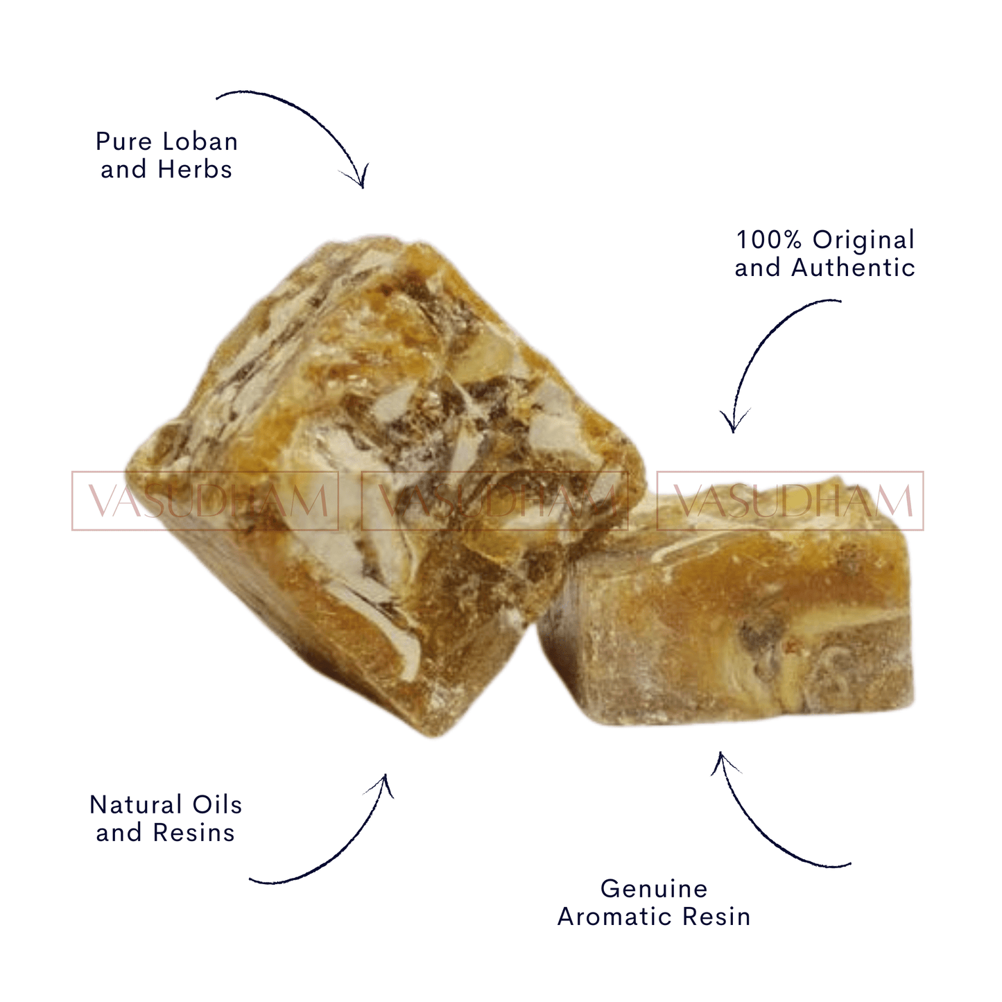 Extra Pure Singapore Loban Crystals for Aromatherapy, Home Fragrance, and Pooja