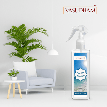 Sea and Sunshine Air Spray for Reducing Stress levels & Relaxing  | Room Freshener and Fabric/ Linen Spray - 200 ML