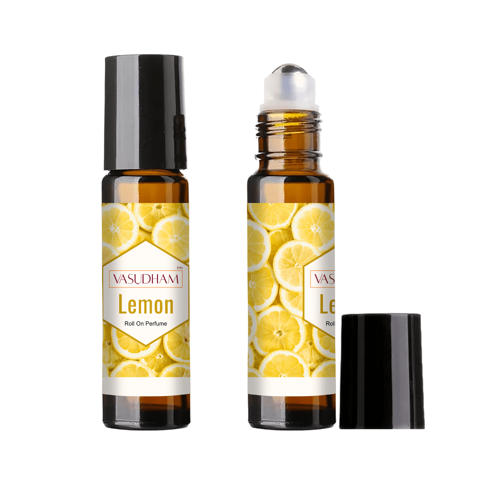 Vasudham lemon roll on perfume