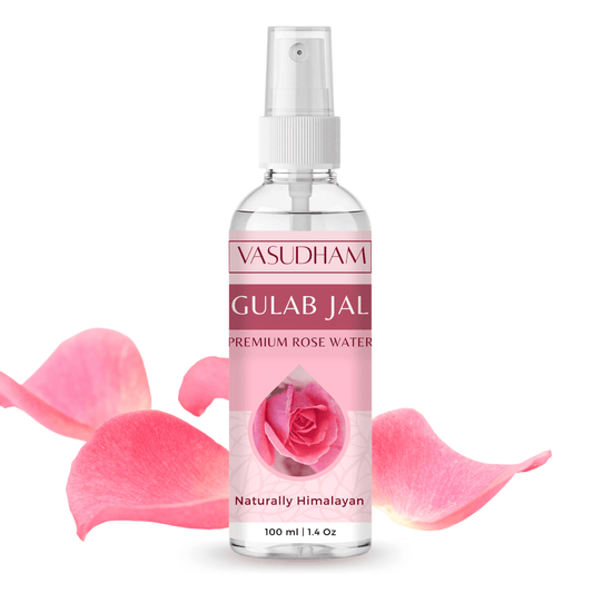 100% Pure Damask Rose Water, Skin Toner, Organic Gulab Jal - 100 ML