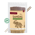 Premium Sandalwood Incense Sticks Zipper Pack 100% Organic Agarbatti - 200 Gm