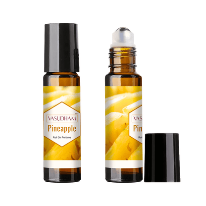 Vasudham pineapple roll on perfume