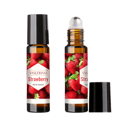 Vasudham strawberry roll on perfume