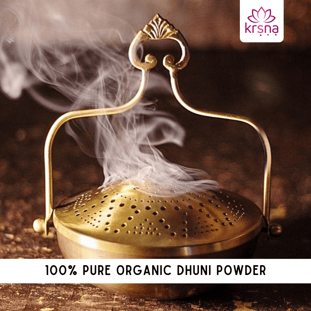 Premium Shudhi Dhuna Powder with Loban and Guggul Dhuni for Air Purification & Puja