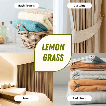 Lemongrass Fresh Air Spray for Cleansing Negative Energy & Protection | Room Freshener and Fabric/ Linen Spray - 200 ML