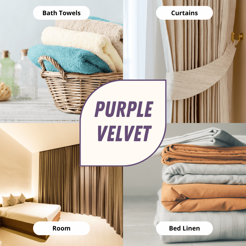 Purple Velvet Air Spray for Therapeutic Relaxing and Calming Vibes | Room Freshener and Fabric/ Linen Spray - 200 ML