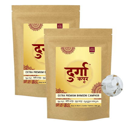 Durga Kapur by Vasudham 100% Pure Camphor Tablets Premium A++ Grade Kapoor for Puja