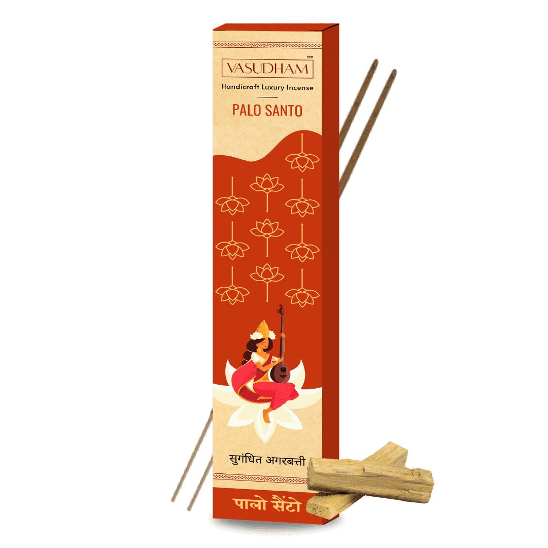 Natural Palo Santo Incense Sticks Premium Agarbatti 100% Pure Ayurvedic - 30 Sticks