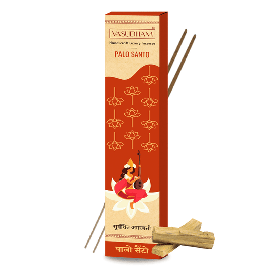 Natural Palo Santo Incense Sticks Premium Agarbatti 100% Pure Ayurvedic - 30 Sticks