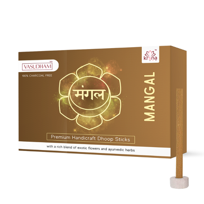 Extra Special Mangal Shanti Organic Dhoop Sticks Bambooless Agarbatti - 60 Gm