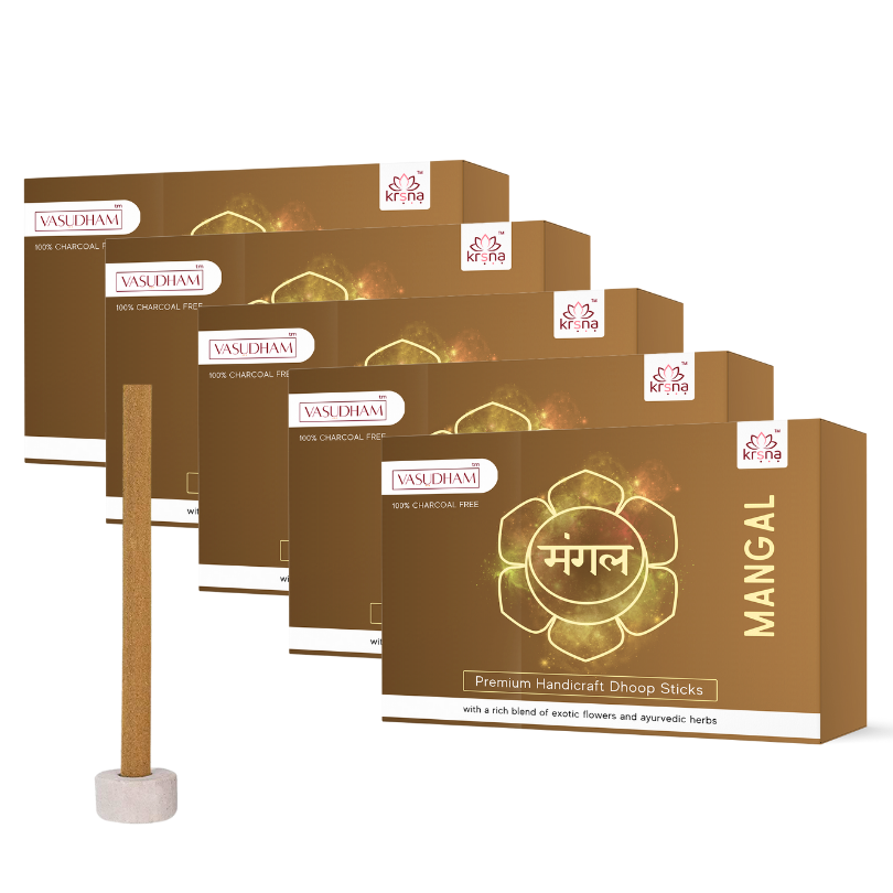 Extra Special Mangal Shanti Organic Dhoop Sticks Bambooless Agarbatti - 60 Gm