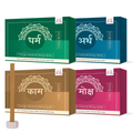 Extra Special 4 Purusharthas Agarbatti Premium Organic Dhoop Sticks - 60 Gm Each