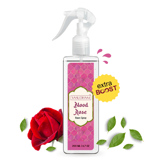 Blood Rose Intense Fragrance Air Freshener Mist Spray | Long Lasting Room Freshener and Pillow Spray - 200 ML