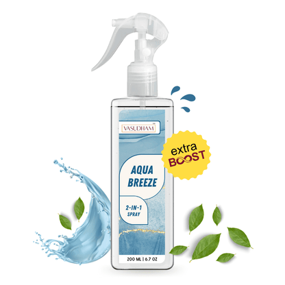 Aqua Breeze Air Spray for Mood Comfort and Deep Sensuality | Room Freshener and Fabric/ Linen Spray - 200 ML