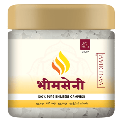 Vasudham pure bhimseni camphor