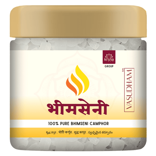 Vasudham pure bhimseni camphor