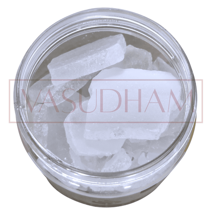 100% Pure Bhimseni Camphor Crystals Organic Isoborneol Flakes, Aromatherapy and Daily Puja