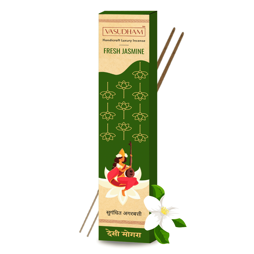 Vasudham Jasmine Incense Sticks