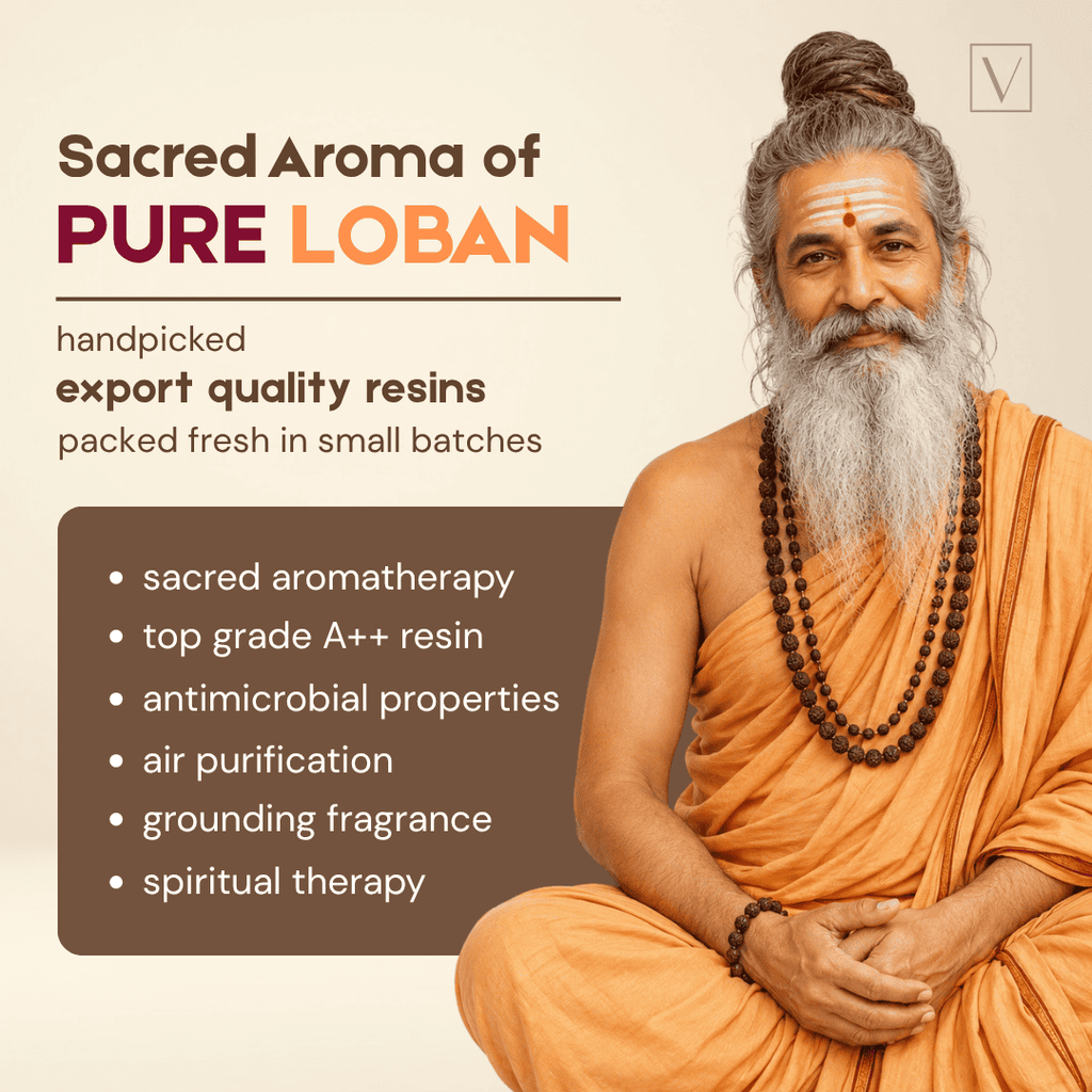 Premium Semi Fine Loban Powder for Pooja, Rituals, Hawan, and Dhoop Dhuni - 100 Gm