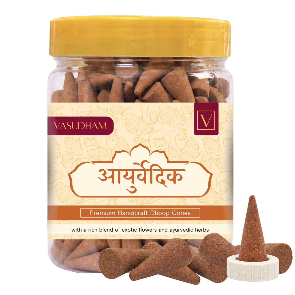 Vasudham ayurvedic incense cones