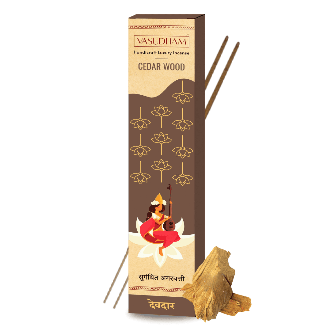 Vasudham cedar wood incense sticks