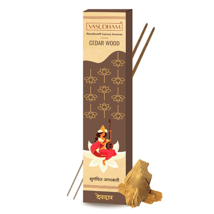 Vasudham cedar wood incense sticks