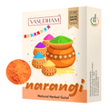 Orange Holi Color 100% Organic Herbal Gulal | Holi Ke Rang Made from Flowers and Herbs - 100 Gm