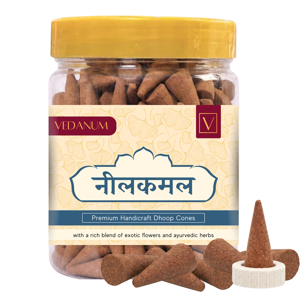 Vasudham water lily incense cones