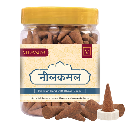 Vasudham water lily incense cones